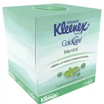 Farmacia San Pablo Kleenex pañuelos faciales cold care mentol oferta