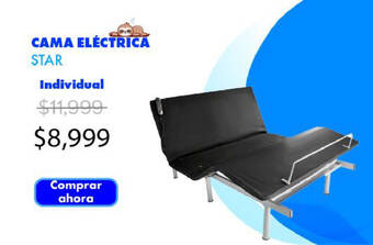 Dormimundo CAMA ELÉCTRICA STAR Individual oferta