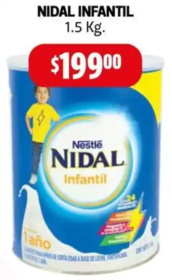 Farmacias Guadalajara NIDAL INFANTIL 1.5 Kg. oferta