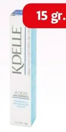 Farmacias Guadalajara CONTORNO DE OJOS KDELLE ÁCIDO HIALURONICO 15 gr. oferta