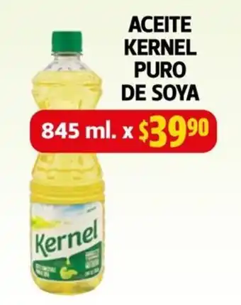 Farmacias Guadalajara ACEITE KERNEL PURO DE SOYA 845 ml. oferta