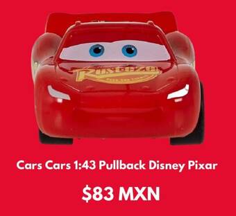 Sears Cars Cars 1:43 Pullback Disney Pixar oferta