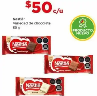 Bodega Aurrerá Nestlé Variedad de chocolate 85g oferta