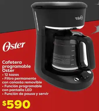 Soriana Híper Oster Cafetera programable 12 tazas oferta