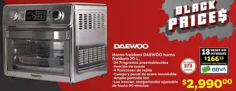 Soriana Híper Horno freidora DAEWOO horno freidora 20 L oferta