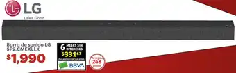 Soriana Híper LG Barra de sonido LG SP2.CMEXLLK oferta