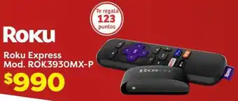 Soriana Híper Roku Express Mod. ROK3930MX-P oferta