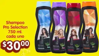 Soriana Híper Shampoo Pro Selection 750 ml. oferta