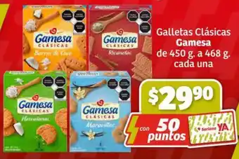 Soriana Híper Galletas Clásicas Gamesa de 450 g. a 468 g. cada una oferta