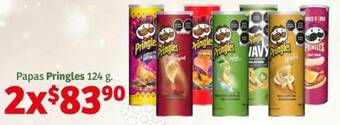 Soriana Híper Papas Pringles 2x24g oferta