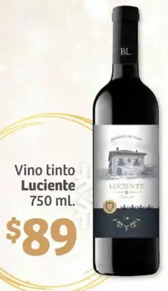 Soriana Híper Vino tinto Luciente 750 ml oferta