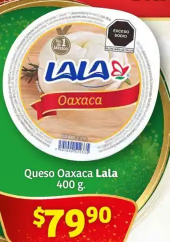 Soriana Híper Queso Oaxaca Lala 400g oferta