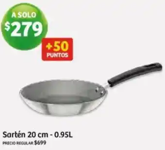 Soriana Híper Sartén 20 cm -0.95L oferta