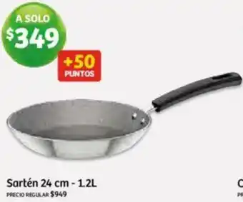 Soriana Híper Sartén 24 cm - 1.2L oferta