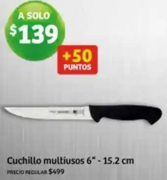 Soriana Híper Cuchillo multiusos 6" - 15.2 cm oferta