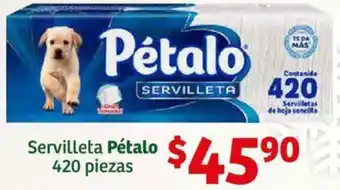 Soriana Híper Servilleta Pétalo 420 piezas oferta