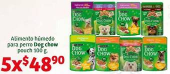 Soriana Híper Alimento húmedo para perro Dog chow pouch 100 g. oferta