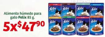 Soriana Híper Alimento húmedo para gato Felix 5x85g oferta