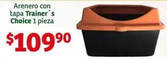 Soriana Híper Arenero con tapa Trainer's Choice 1 pieza oferta