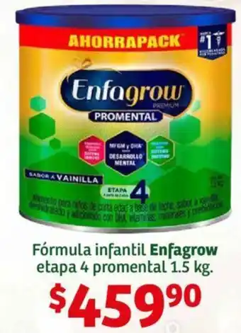 Soriana Híper Fórmula infantil Enfagrow etapa 4 promental 1.5 kg oferta