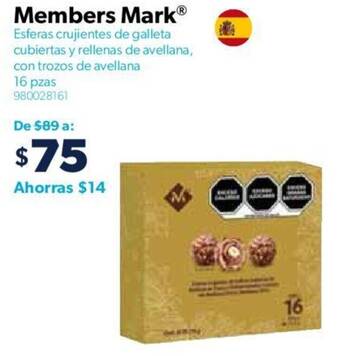 Sam's Club Members Mark  Esferas crujientes de galleta oferta