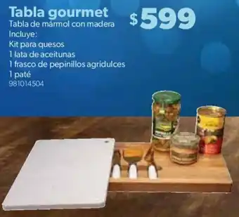 Sam's Club Tabla gourmet oferta