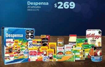 Sam's Club Despensa 20 artículos oferta