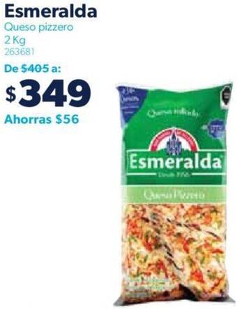 Sam's Club Esmeralda Queso pizzero 2kg oferta