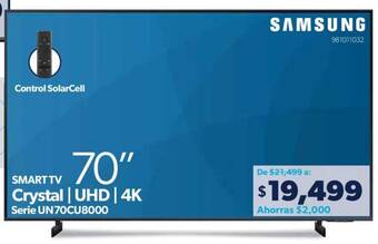 Sam's Club Crystal | UHD 4K SMART TV 70" oferta