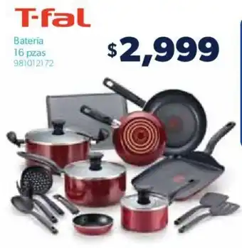 Sam's Club T-fal Batería 16 pzas oferta