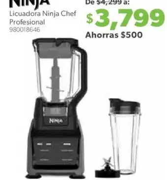 Sam's Club NINJA Licuadora Ninja Chef Profesional oferta