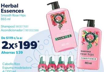 Sam's Club Herbal Essences Smooth Rose Hips 865 ml oferta