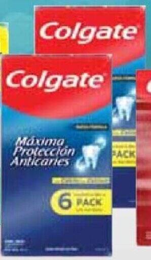 Sam's Club Colgate Máxima Protección Anticaries 6/100 ml oferta