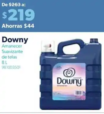 Sam's Club Downy Amanecer Suavizante de telas 8L oferta