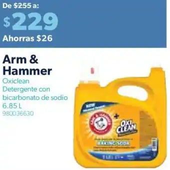 Sam's Club Arm & Hammer Oxiclean Detergente con bicarbonato de sodio 6.85L oferta