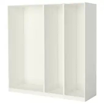 IKEA Pax 3 estructuras de clóset, blanco, 200x58x201 cm oferta