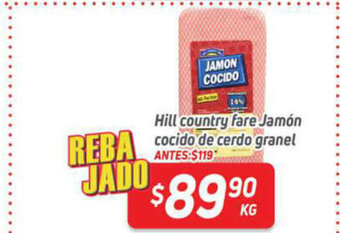 HEB Hill Country Fare Jamon cocido de cerdo granel oferta