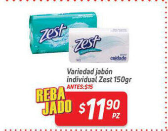 HEB Variedad Jabon individual Zest 150gr oferta