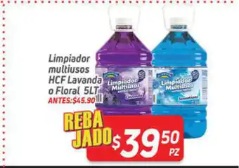 Limpiador multiusos HCF Lavada o Floral 5lt