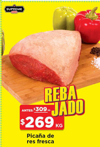 HEB Picaña de res fresca oferta