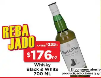 Whisky Black & White 700 ML