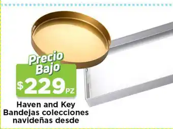 Haven and Key Bandejas colecciones navideñas desde