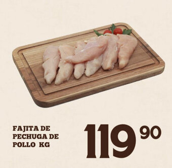 Fajita de Pechuga de Pollo kg