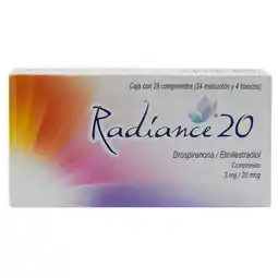 Farmacias YZA Radiance 3mg/20mcg 28 tabs oferta