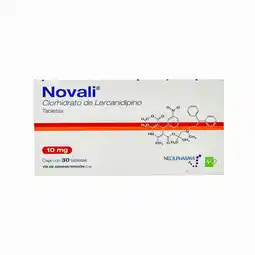 Farmacias YZA Novali 10mg 30 tabs oferta