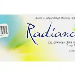 Farmacias YZA Radiance 28 tabs oferta