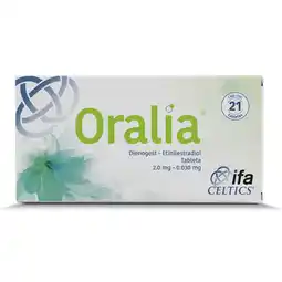 Farmacias YZA Oralia 2mg/0.030mg 21 tabs oferta