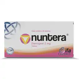 Farmacias YZA Nuntera 2mg 28 tabs oferta
