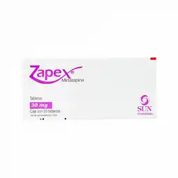 Farmacias YZA Zapex 30mg 20 tabs oferta