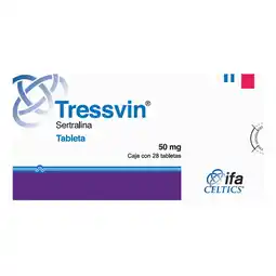 Farmacias YZA Tressvin 50mg 28 tabs oferta